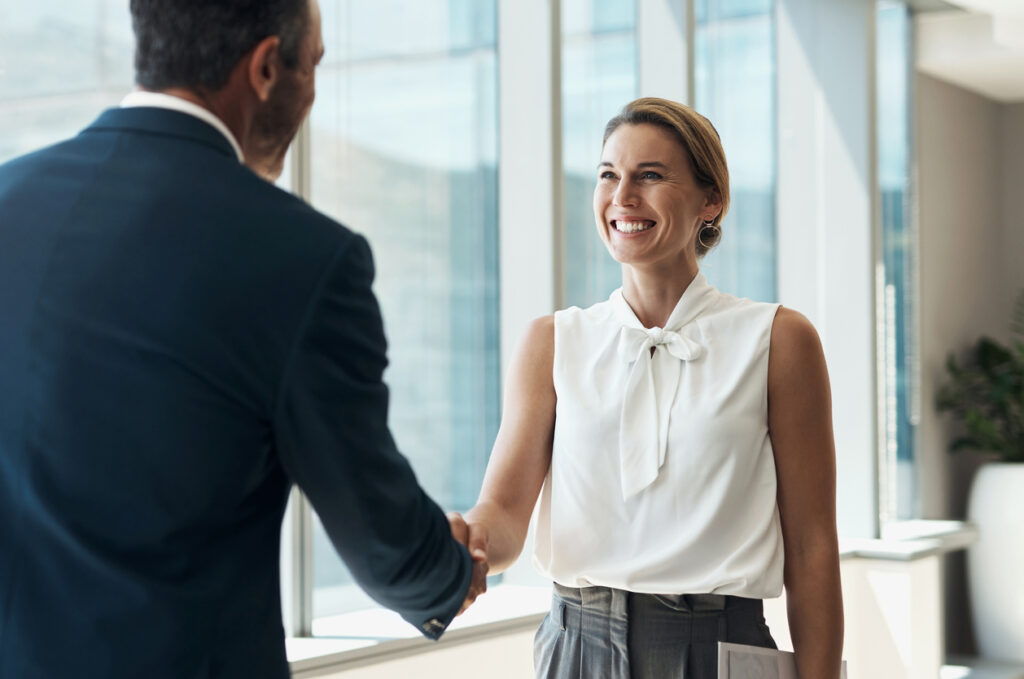 Business Attorney near Macomb Township MI Shaking Hands